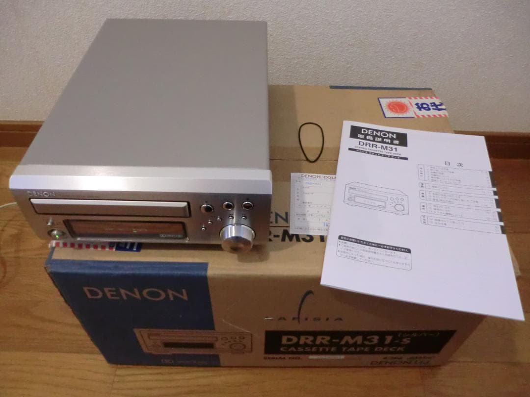 DENON デノン　カセットデッキ DRR-M31-S 【修復あり】
