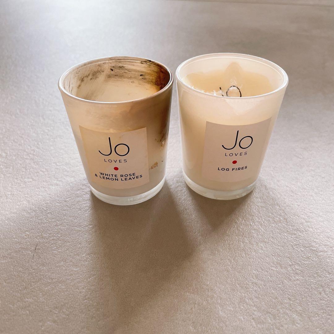 ジョーマローンの新ブランド　Jo Loves アロマキャンドル 2個セット
