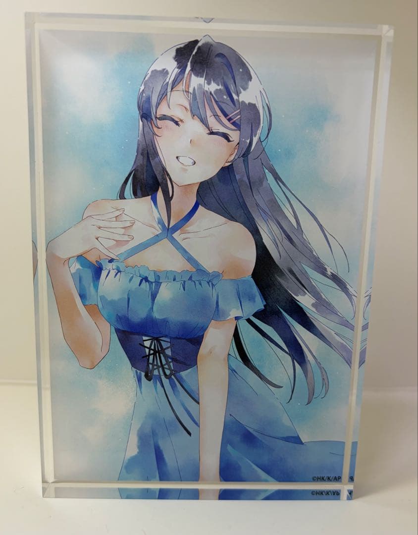 青ブタ展 青春ブタ野郎はスクールメモリーの夢を見ない 　アクリルブロック