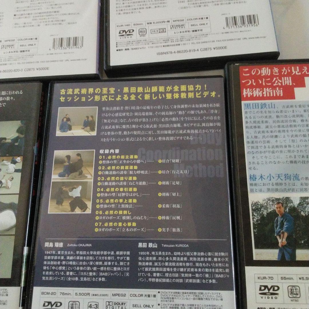 DVD 宇城憲治 黒田鉄山dvd