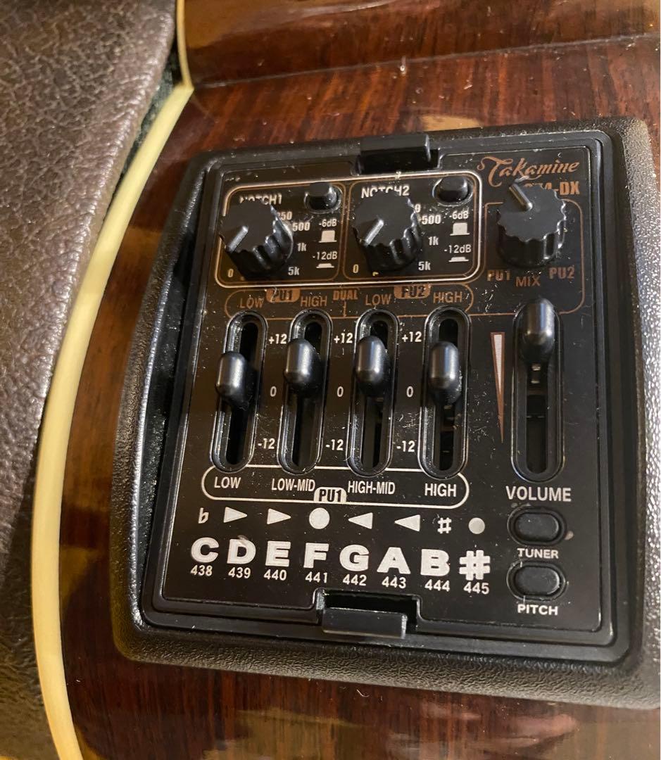 タカミネ DMP50S 2ピックアップ エレアコ ナチュラル