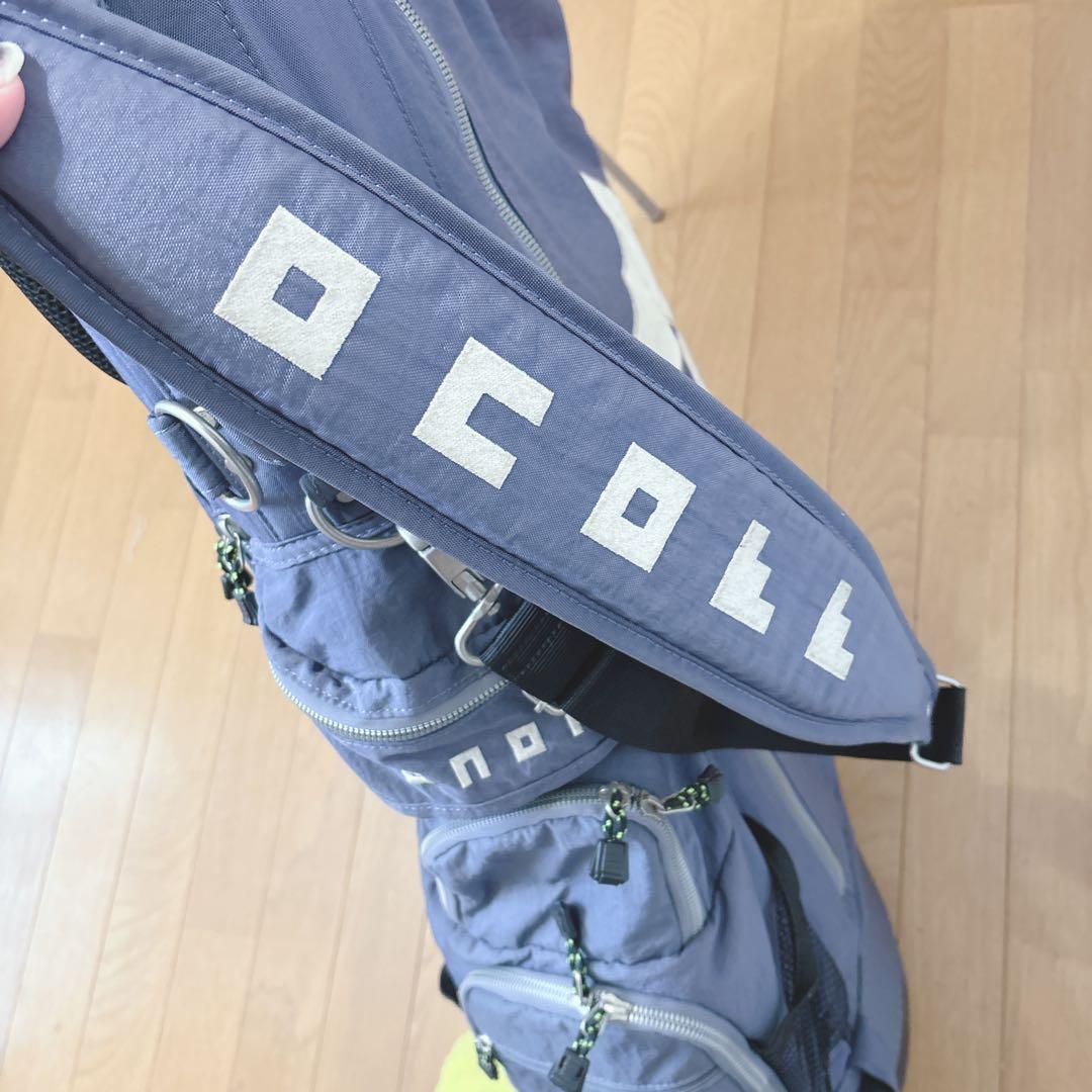 K453 onoff スタンドキャディバッグ パープル系