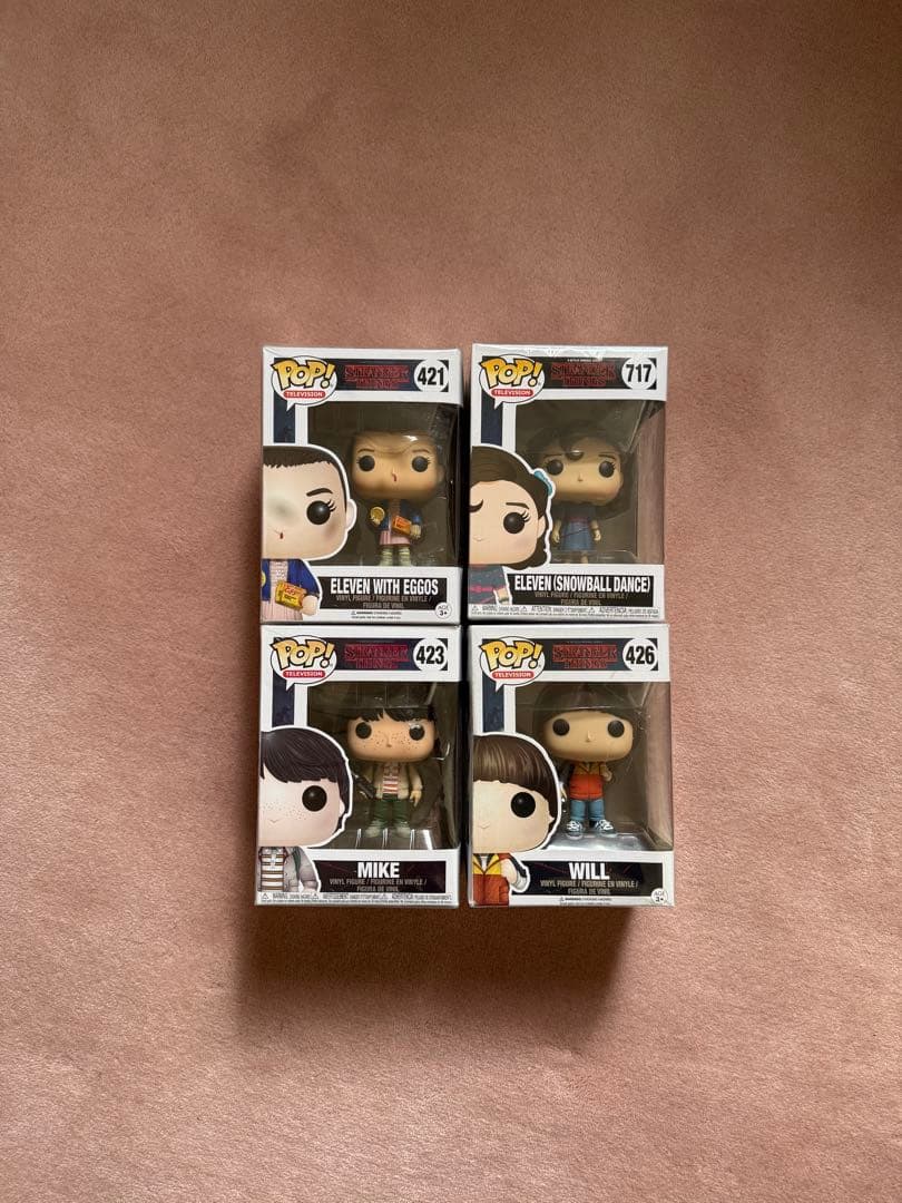 ストレンジャー・シングス Funko pop 4体