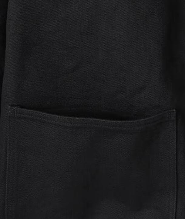 新品 COMOLI コモリ デニムレザーワークジャケット 25AW 襟レザー