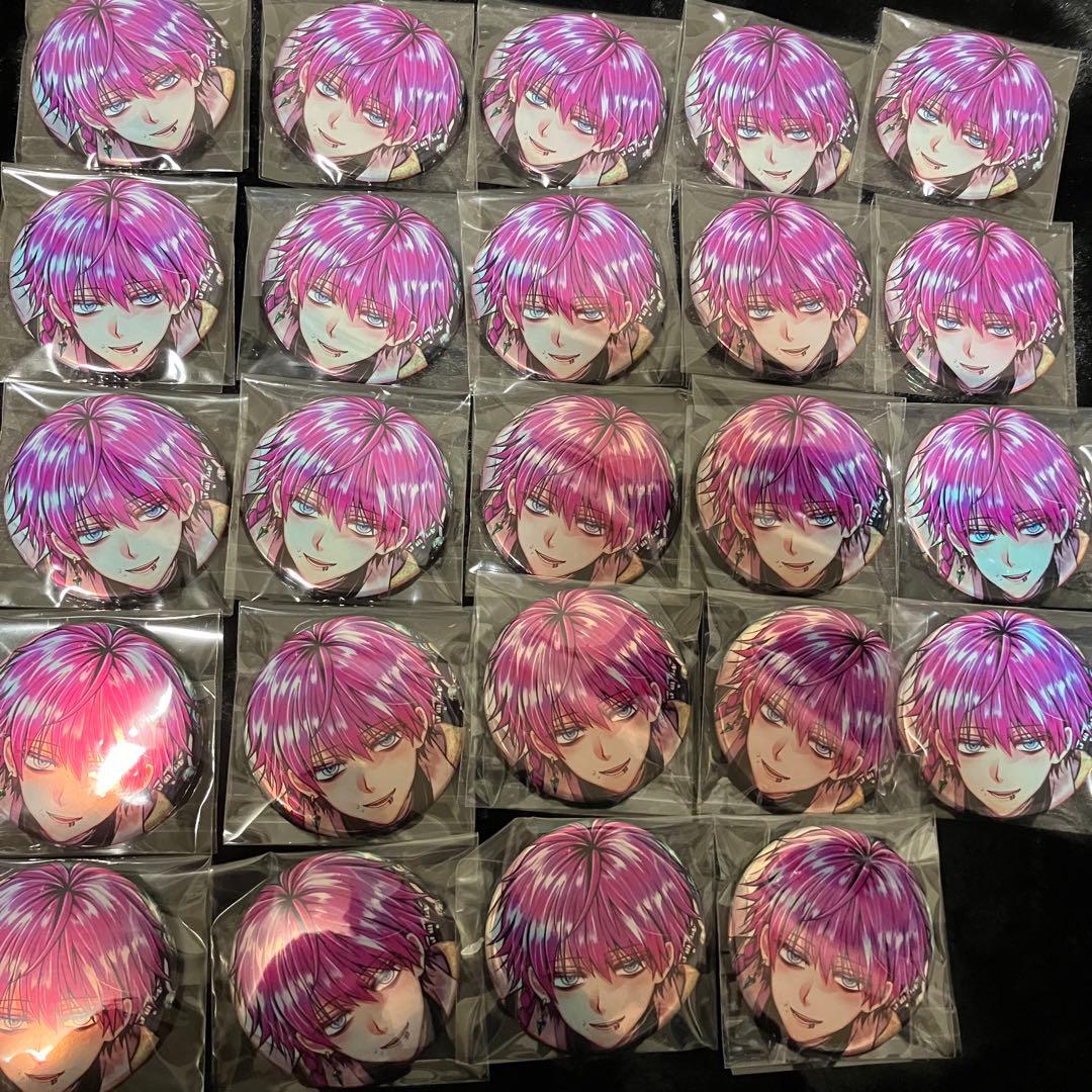 あくねこ ラト 悪魔執事と黒い猫 缶バッジ 24個セット birthday