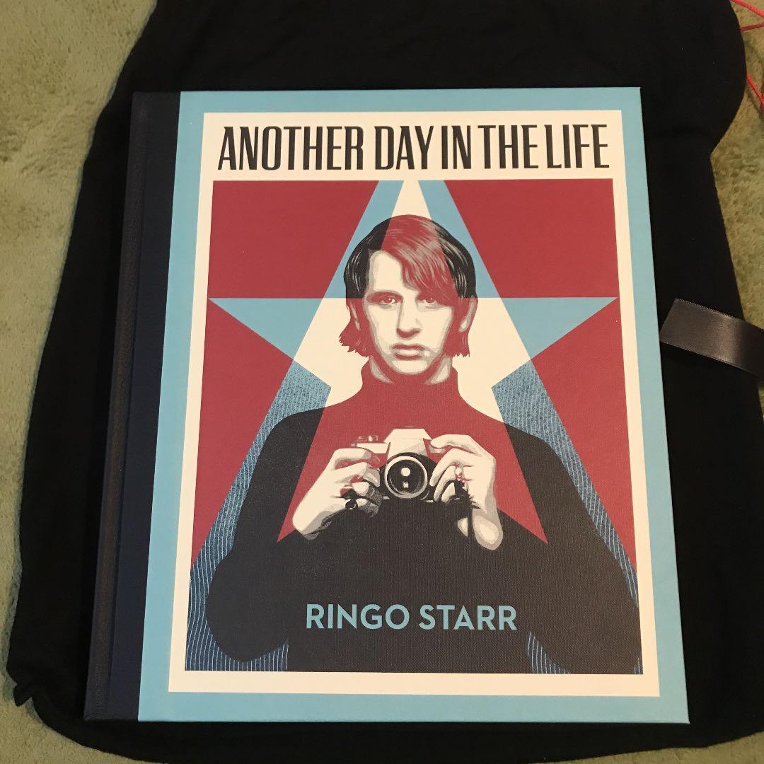 リンゴ・スター 直筆サイン入り豪華本 アナザー・デイ・イン・ザ・ライフ