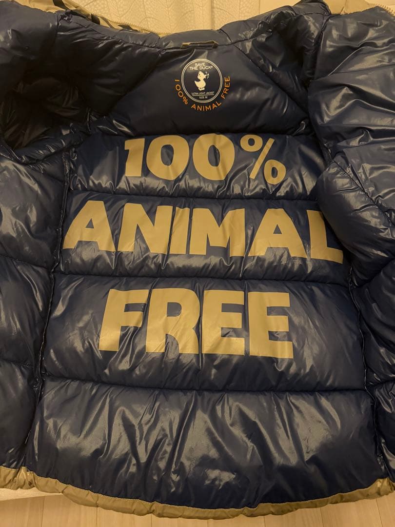 よ*ー様 SALE！セーブザダックベージュ ダウンジャケット