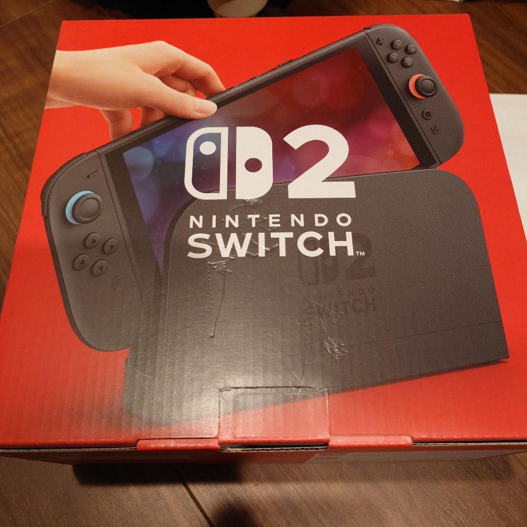 Nintendo Switch 2 本体・未開封・保証書付き