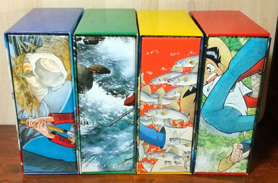 釣りキチ三平 Classic 全57冊 ＋専用BOX全４種類 矢口高雄