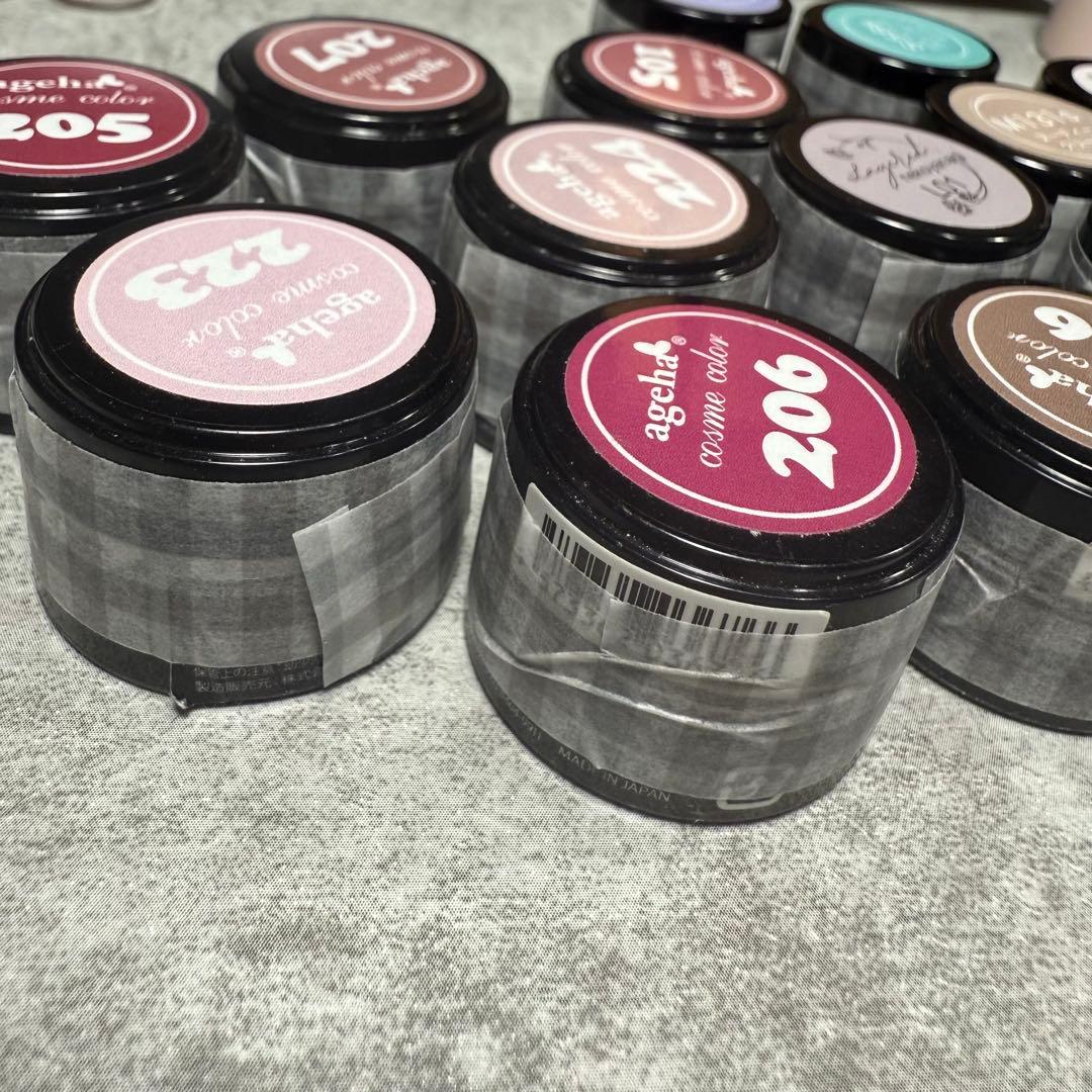 ヌーディーカラー　アゲハ　カラージェル　オフィスカラー　パステルカラー　ミスミラ