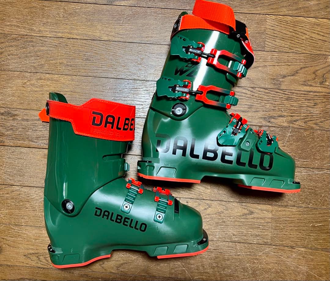DALBELLO スキーブーツ グリーン/オレンジ