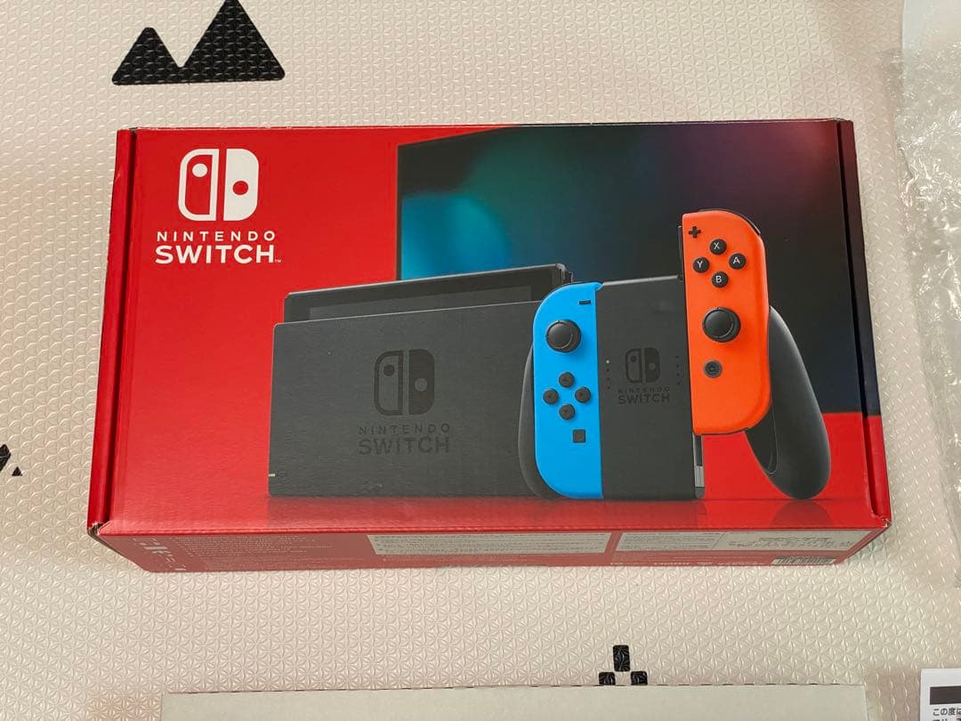 Nintendo Switch 本体 箱説 完品128GB SDオマケ多数