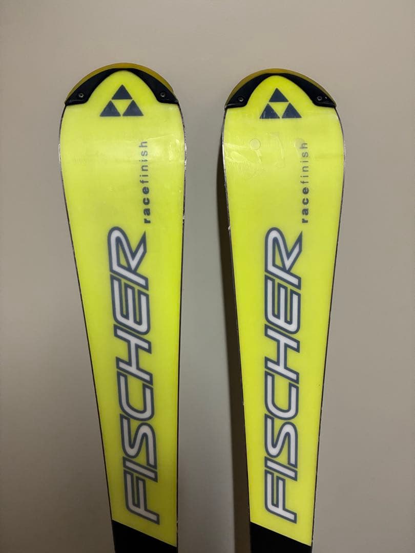 Fischer RC4 スキー板 ホワイト/イエロー