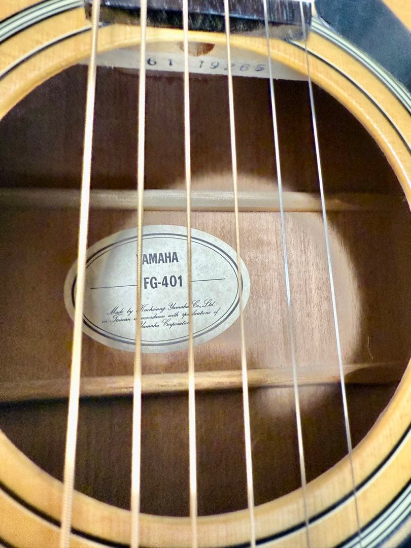 YAMAHA FG401 アコースティックギター美品