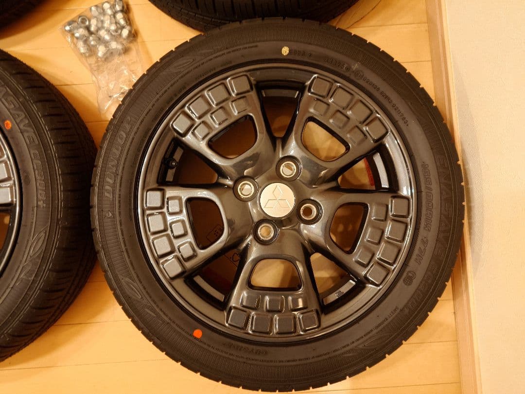 新型デリカミニ 純正15インチホイール&タイヤ4本セット