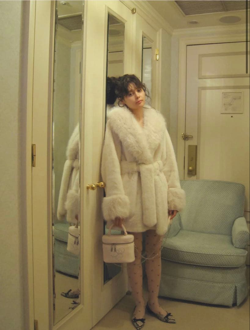 PELLICULE ぺリキュール　ファーコート