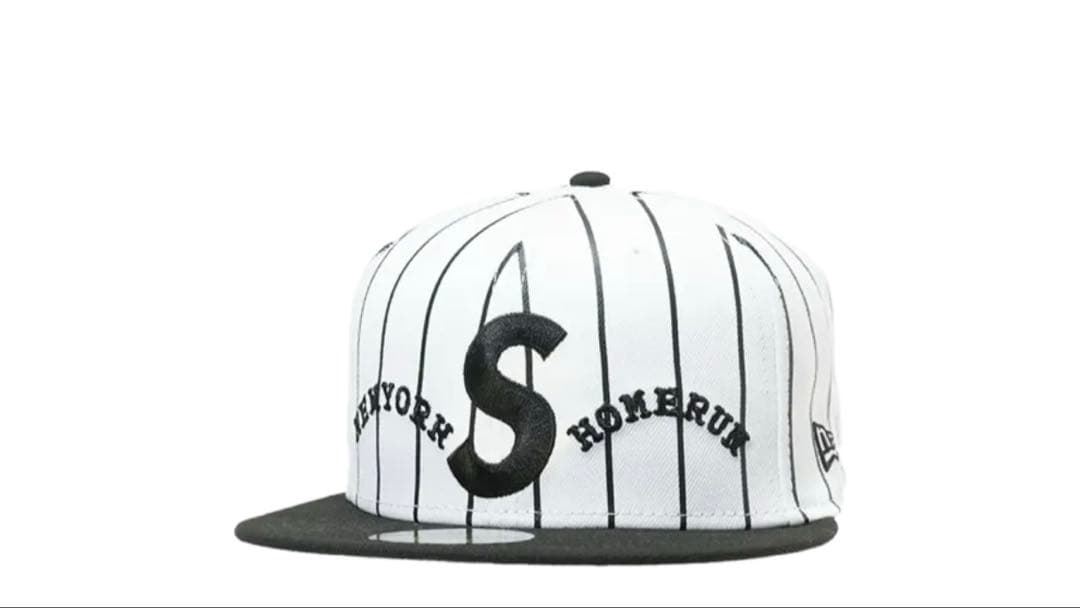 帽子 Supreme x run SLogo NewEra \
