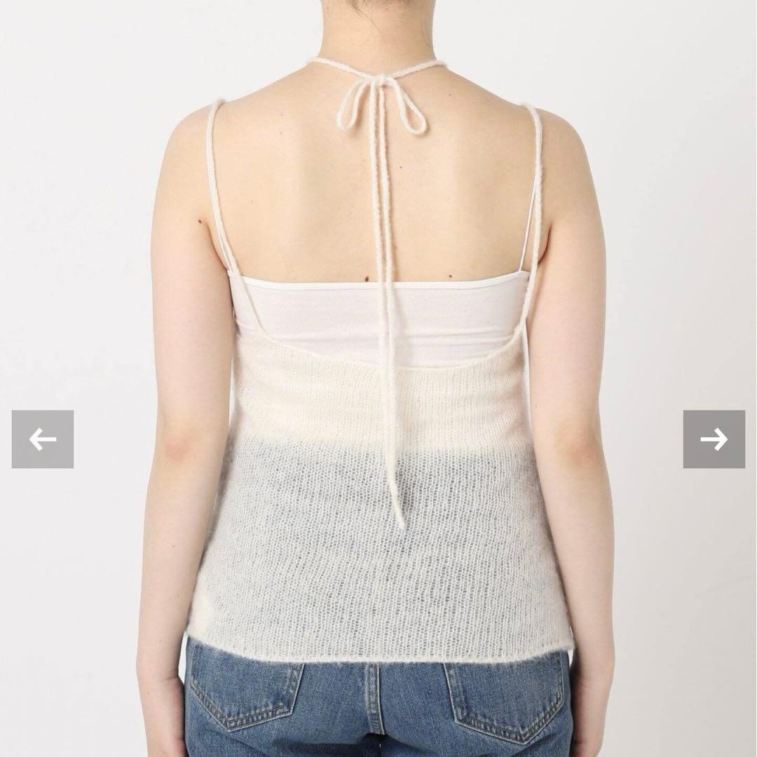 plage SHEER ALPACA キャミソール