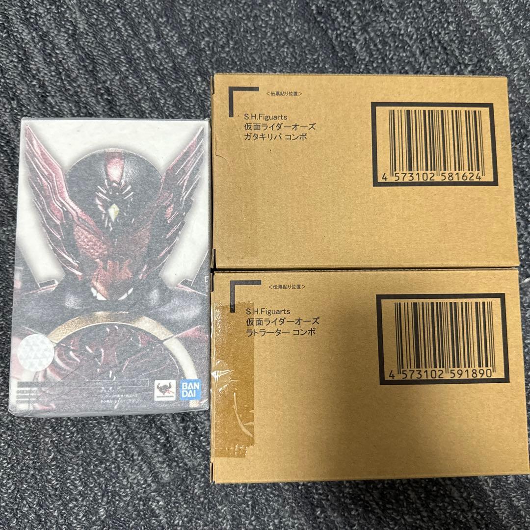 S.H.フィギュアーツ 真骨彫 仮面ライダーオーズ タジャドル 他 3点セット