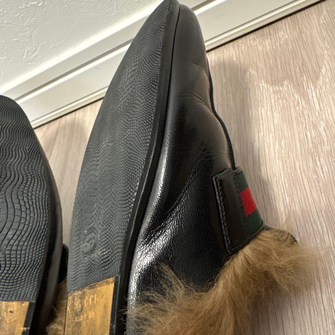 GUCCI プリンスタウン 【vibramソール補強済み】