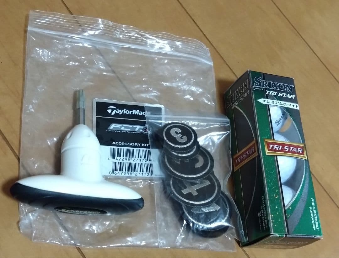 SRIXON　キャディバッグ　ヘッドカバー　美品　おまけ付き