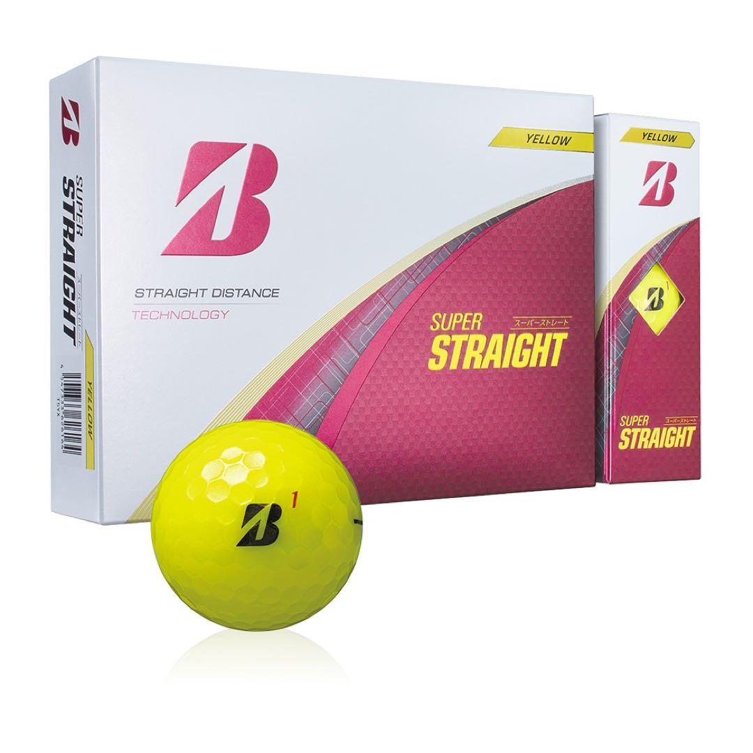 ブリヂストン スーパーストレート イエロー　3ダース