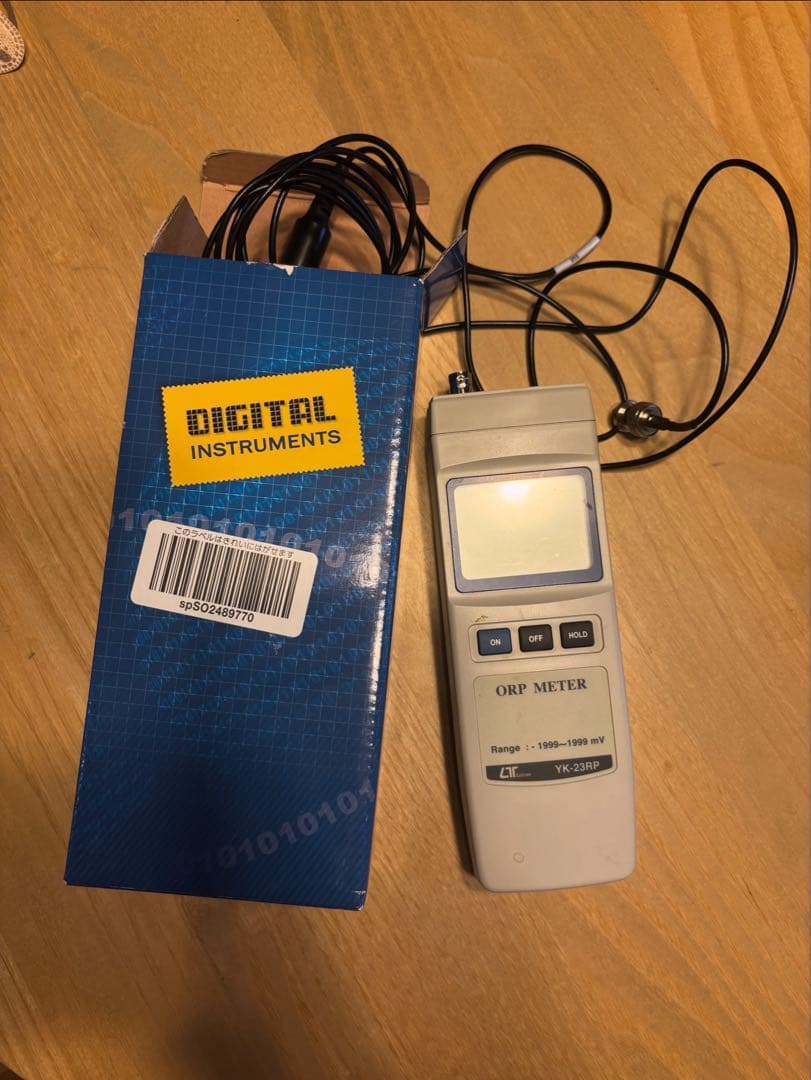 ORPメーター　マザーツール　酸化還元電位計　YK-23RP