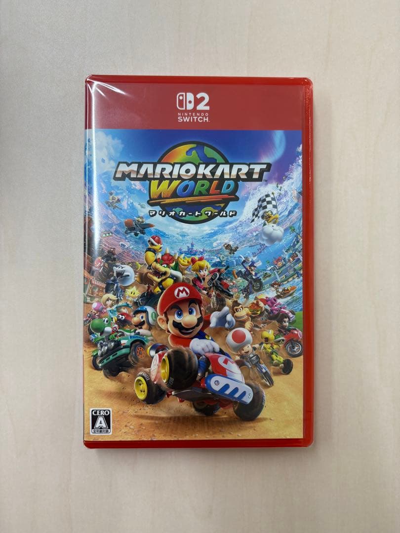 Nintendo Switch2 マリオカートワールド（未開封・シュリンク付き）