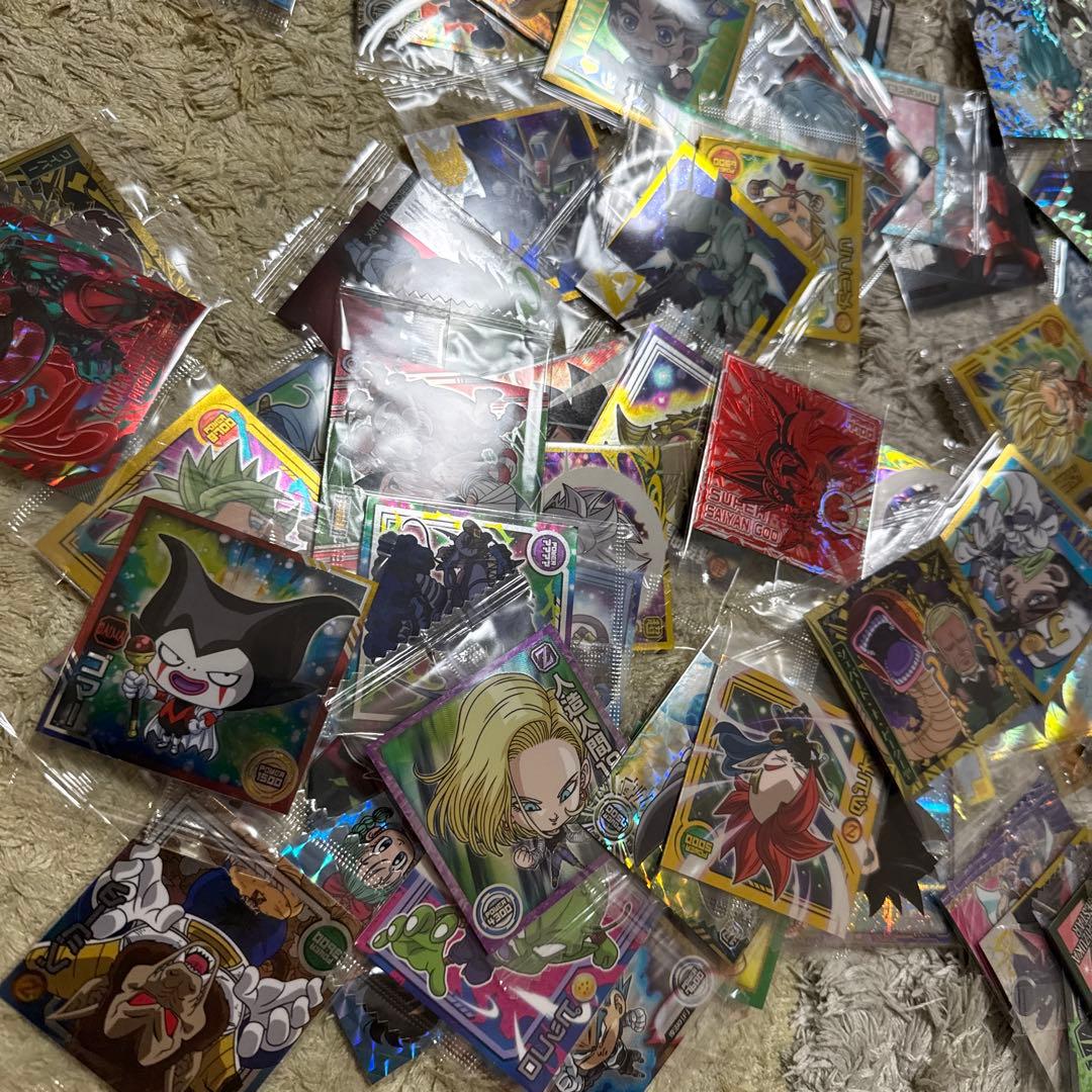 ワンピース、ドラゴンボール　他　ウエハースシール　まとめ売り【5473