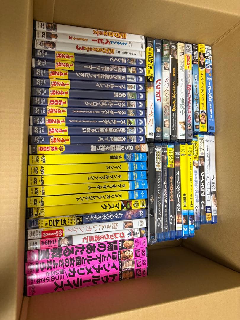 洋画 未開封Blu-ray 14枚 DVD 33枚まとめ売り