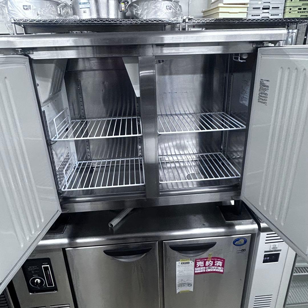 6235【程度良好】フクシマ テーブル型冷凍冷蔵庫 TMU-41PM2