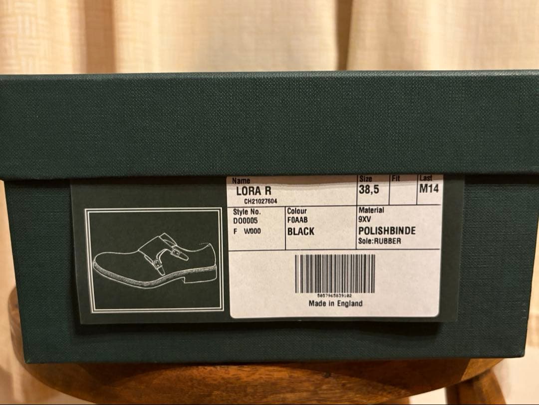 Church’s チャーチ LORA サイズ38.5 ブラック