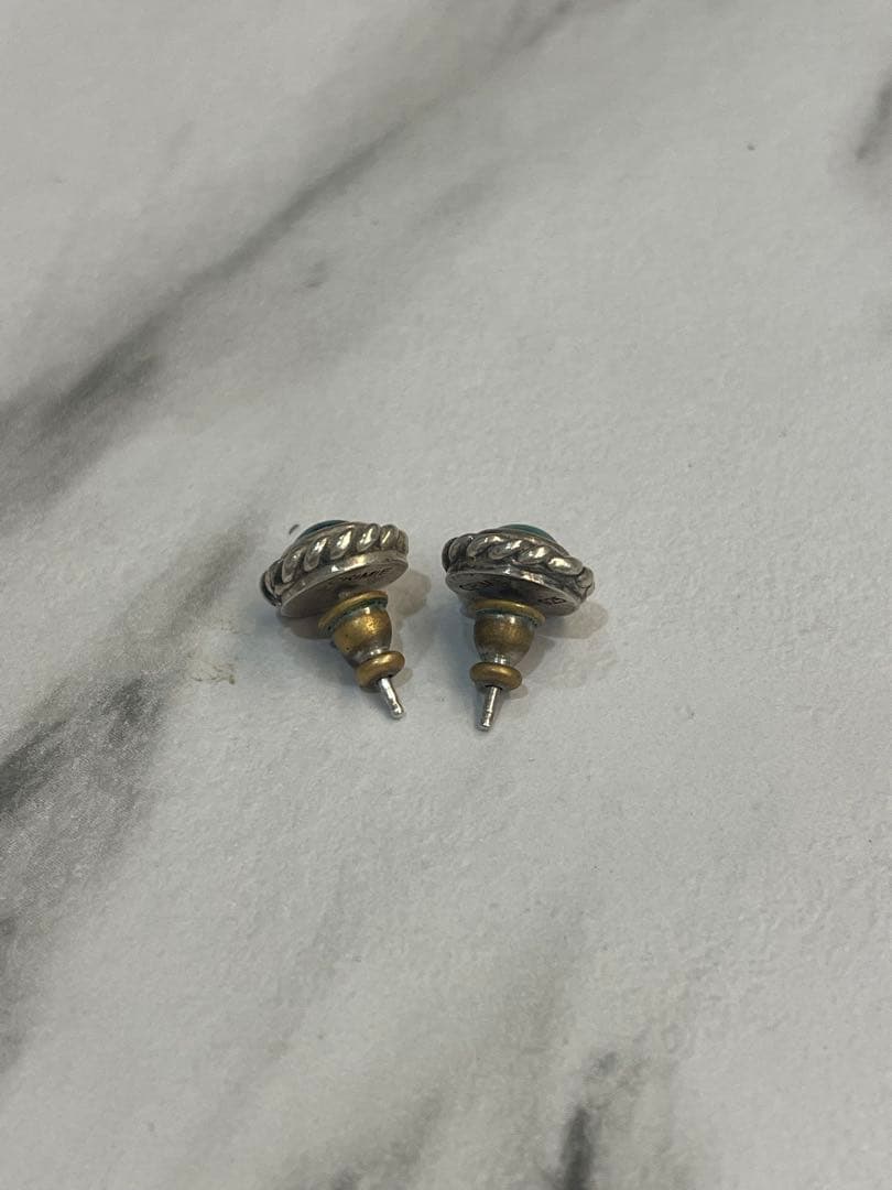 BWL ビルウォールレザー ターコイズ ピアス