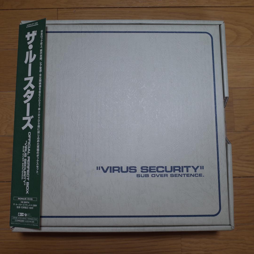 ザ・ルースターズ PERFECT BOX VIRUS SECURITY