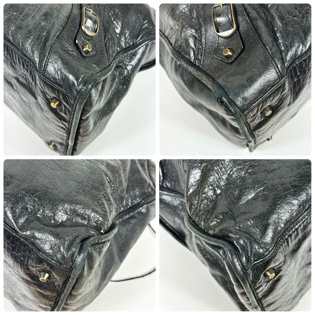 BALENCIAGA 黒 ザ・ワーク ボストンバッグ 132110 y2k