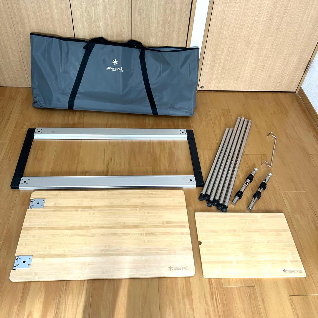  peak IGTアイアンシングルテーブル セット　キャンプ