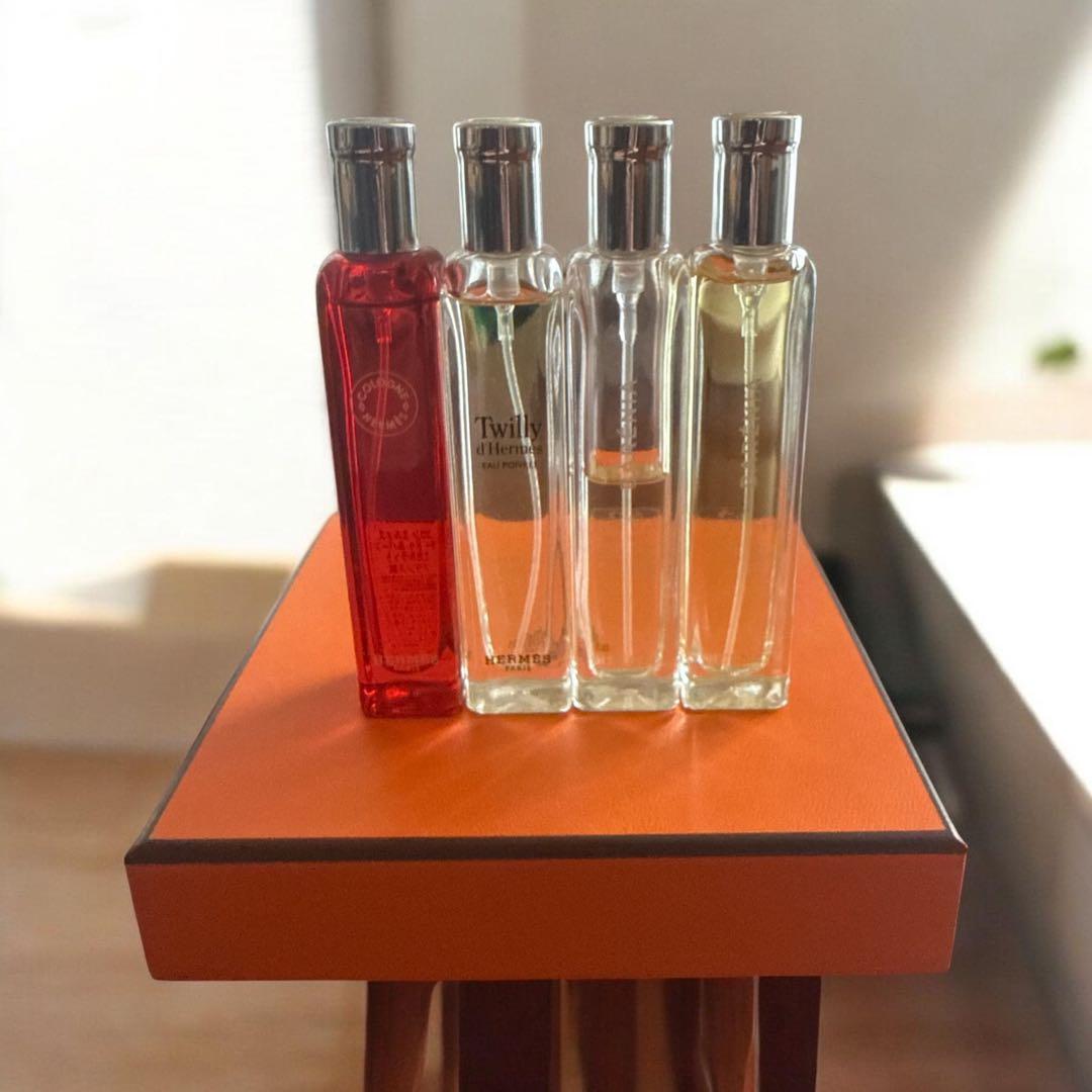 エルメス　香水4本セット　箱付き、袋付き