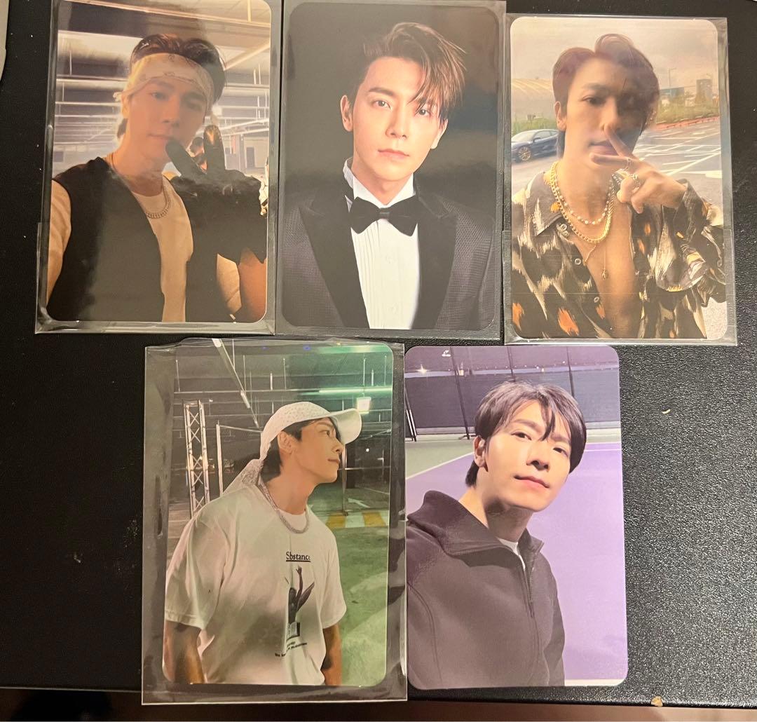 super junior d&e  ss7 ドンへ　トレカ　セット