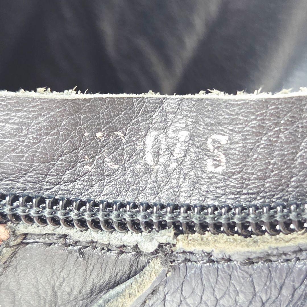 【人気】Estacion エスタシオン ショートブーツ シュリンクレザー S