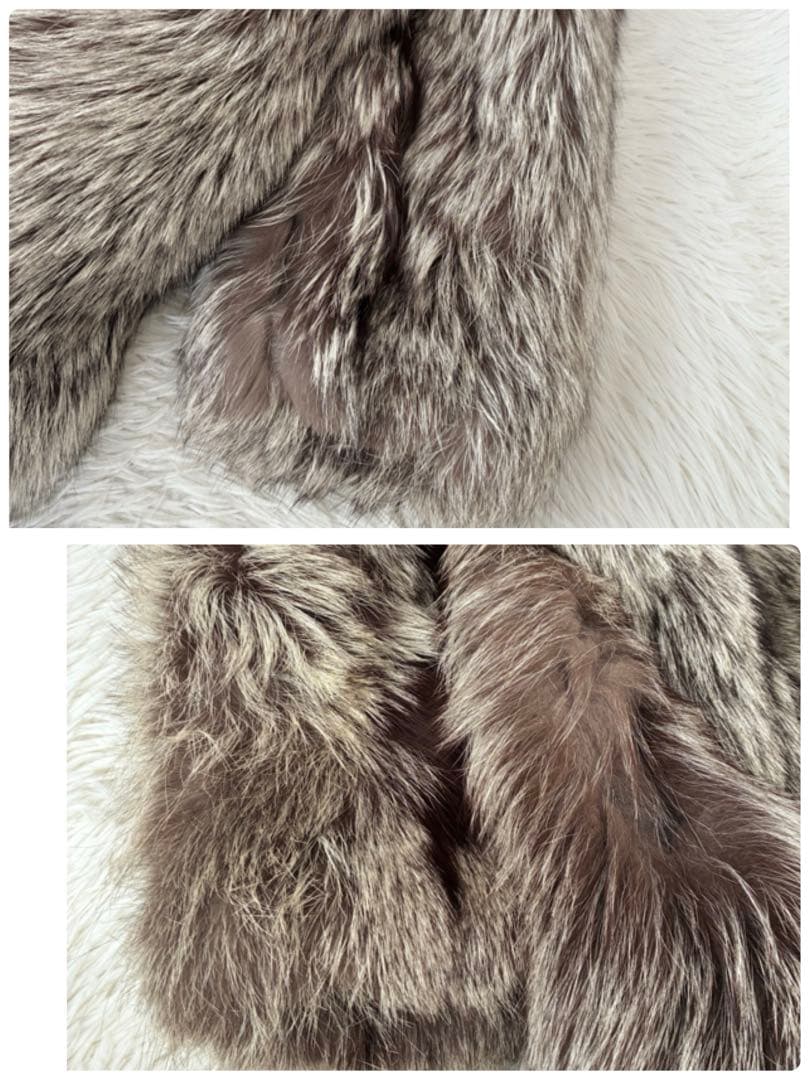 割引済み⭐︎最高級クラス　SAGA FOX  ファーコート　毛皮　11号