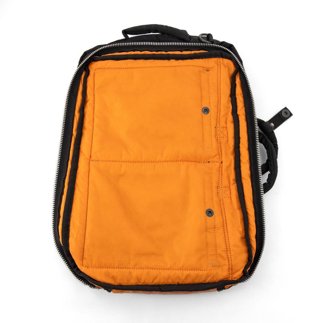 A051【ポーター／タンカー】ブリーフケース　ビジネスバッグ　ナイロン　ブラック