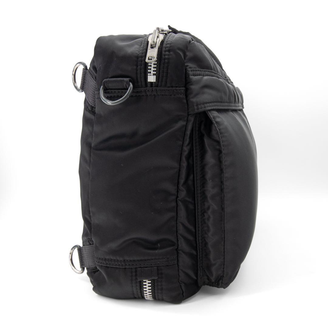 A051【ポーター／タンカー】ブリーフケース　ビジネスバッグ　ナイロン　ブラック