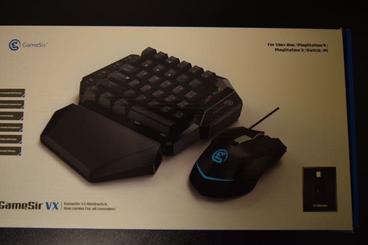 GameSir VX 片手ゲーミングキーボード＆マウス
