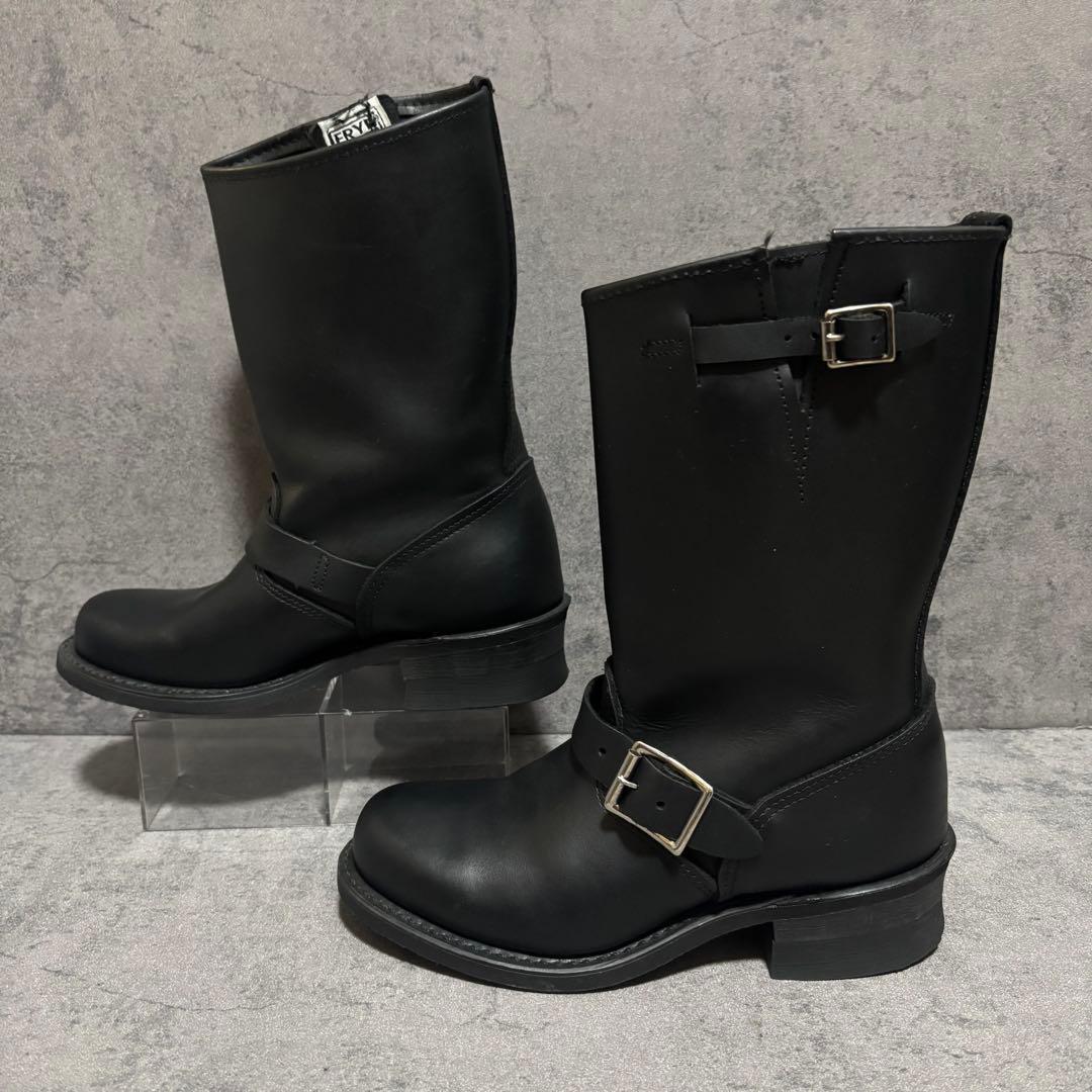 極美品　フライ　FRYE エンジニアブーツ　本革　ブラック　アメリカ製　2109