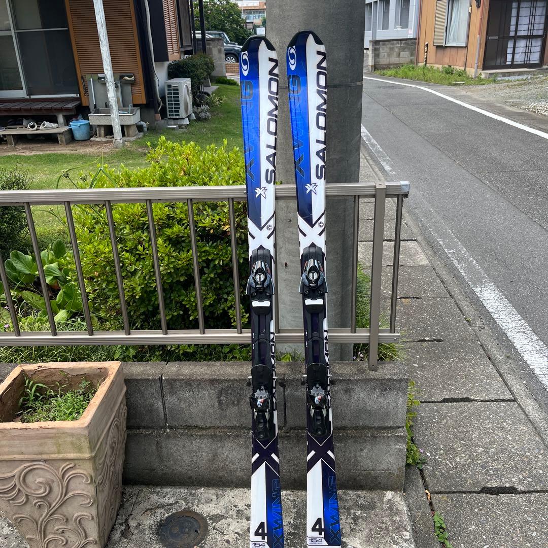 中古SALOMON X-WING スキー ビンディング付き