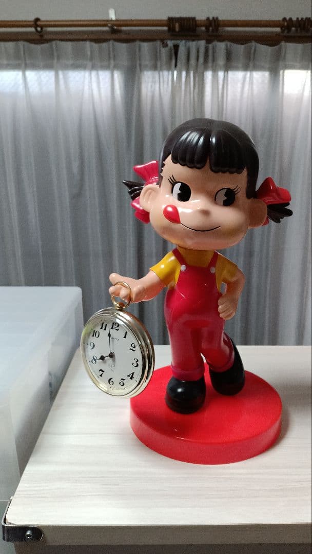 不二家抽選品ウオッチングペコちゃん