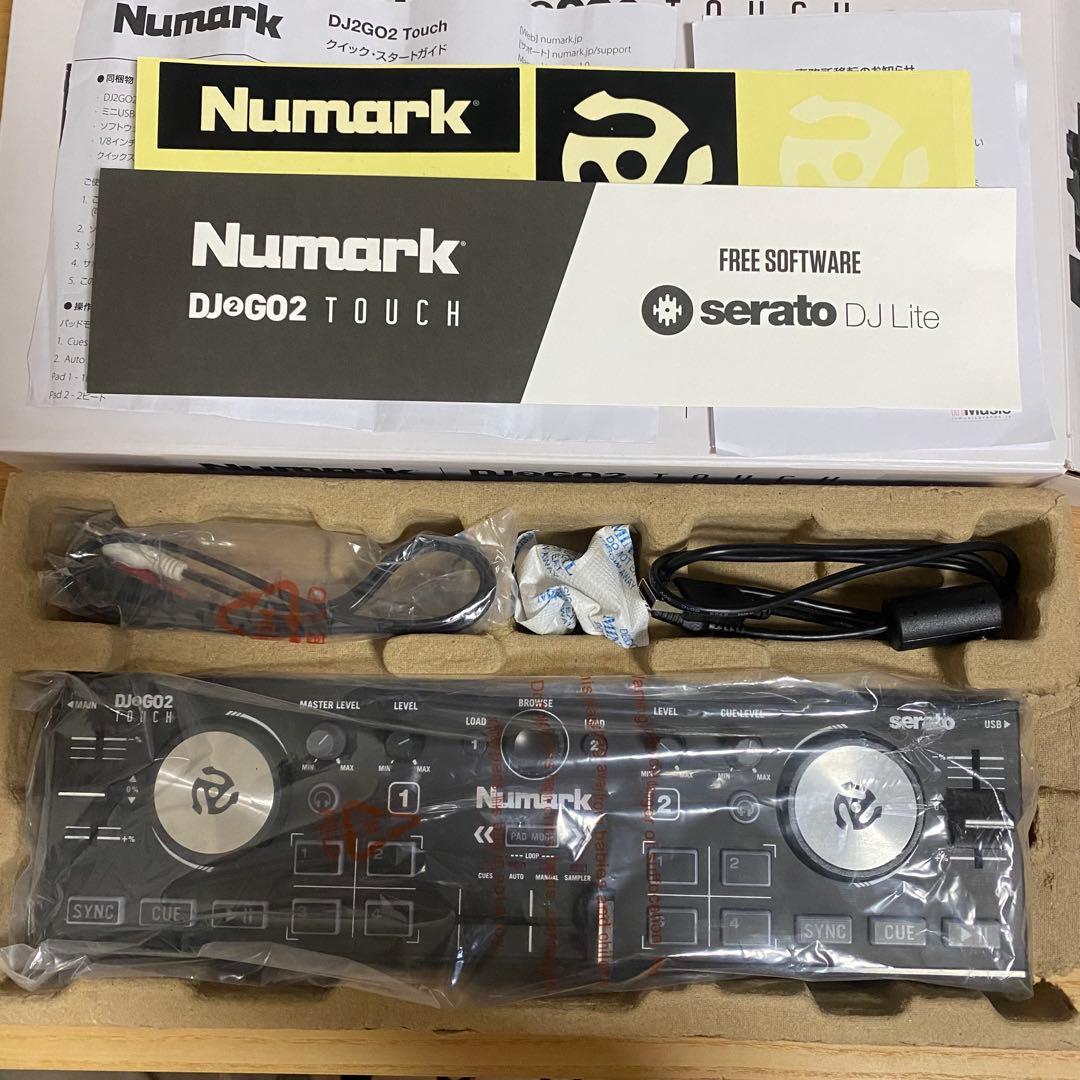 Numark dj2go2 touch DJコントローラー