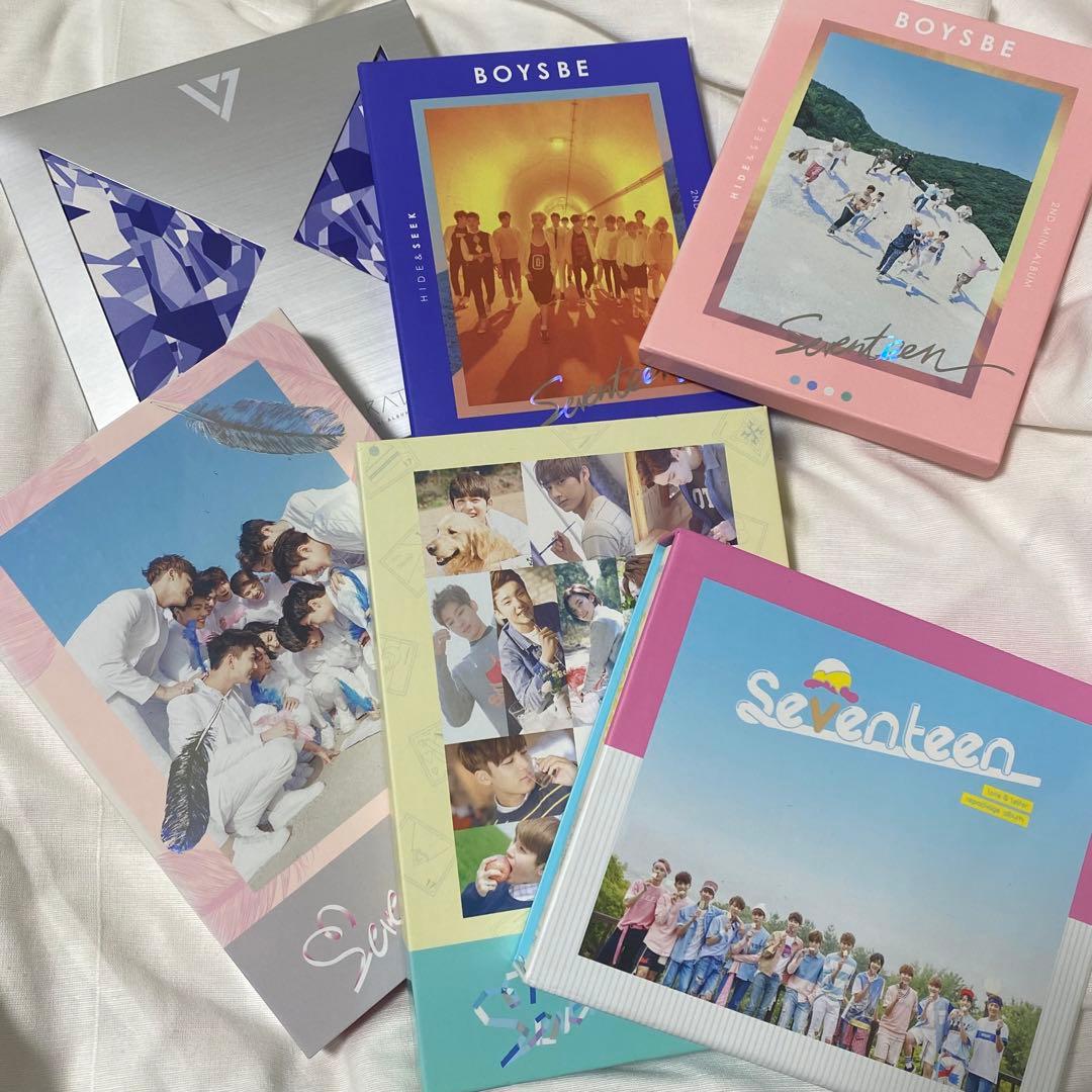 SEVENTEEN セブチ　アルバム　6点　まとめ売り
