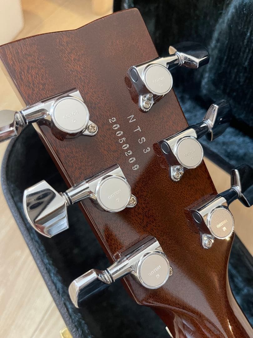 【美品】NTS3 アコースティックギター　ハードケース付き