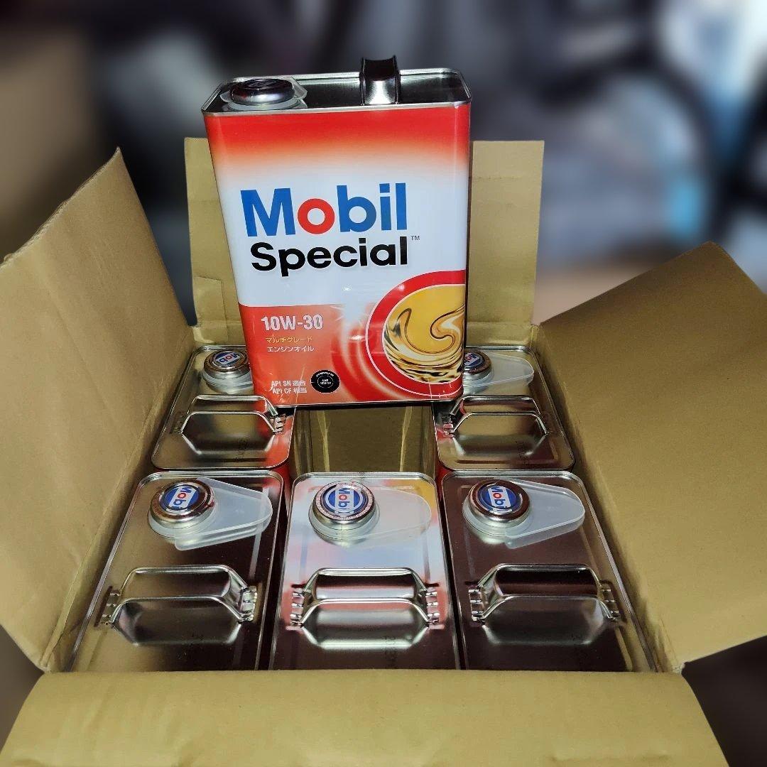 Mobil Special 10W-30 エンジンオイル 4L×6